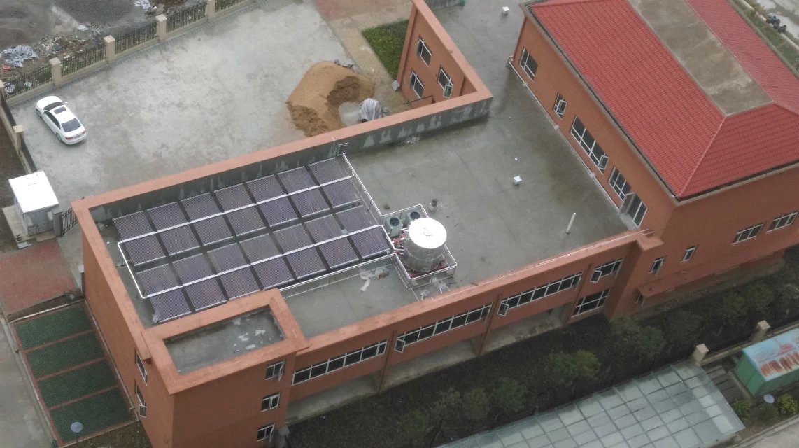 太阳能+空气能热水工程
